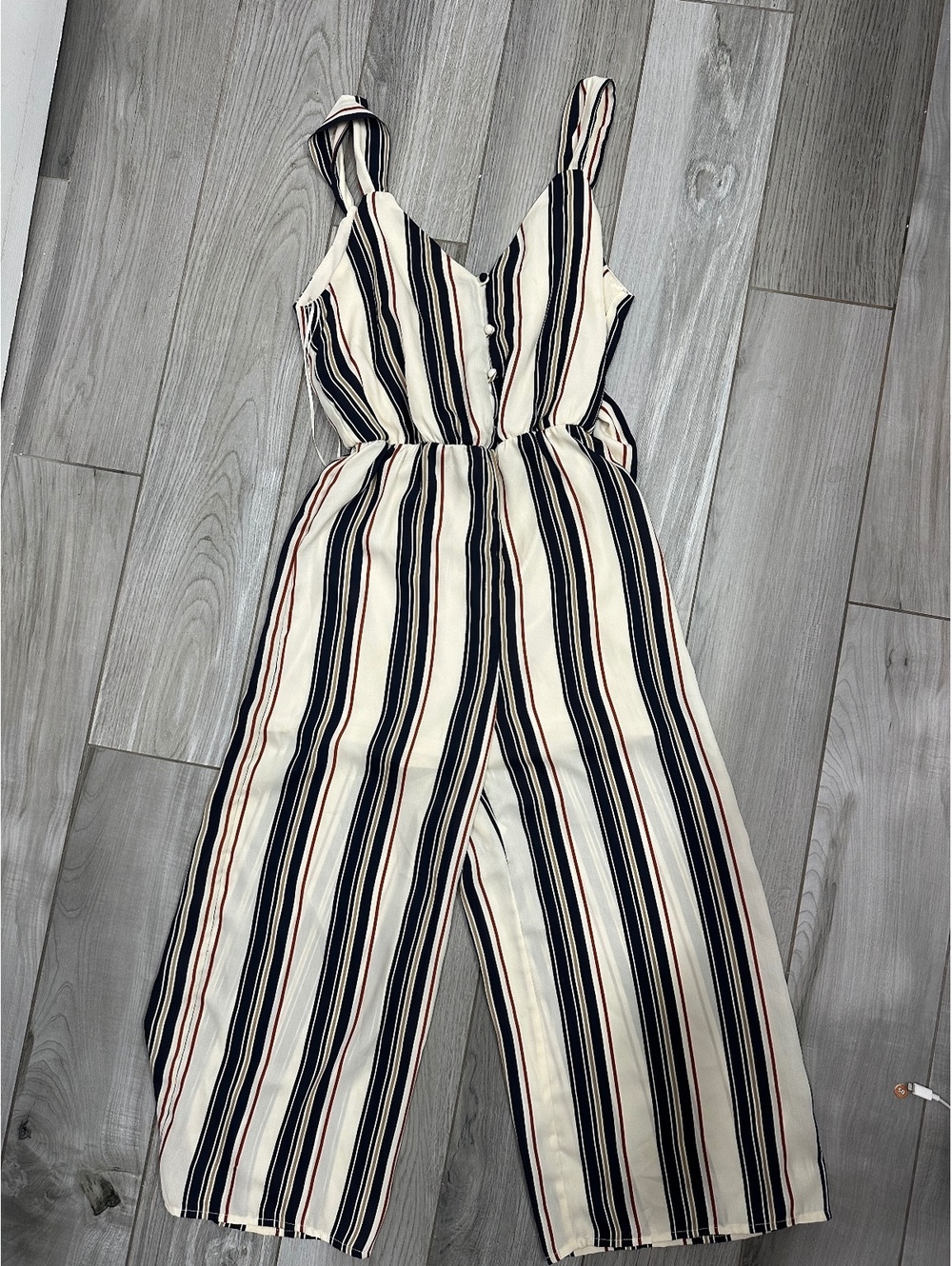 Sienna Sky Women's Striped Jumpsuit XS